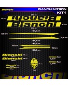 adhesives, stickers, decals, stickers for Bianchi Nitron bikes, FREE SHIPPING