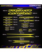 adhesives, stickers, decals, stickers for Corratec bikes, FREE SHIPPING