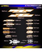 stickers, stickers, decals, stickers for KTM Prowler bikes, FREE SHIPPING