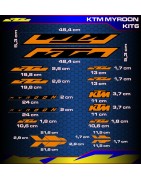 stickers, decals, stickers for bikes KTM Myroom, FREE SHIPPING