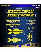 adhesives, stickers, decals, stickers for Mendiz bikes, FREE SHIPPING