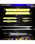adhesives, stickers, decals, stickers for Univega bikes, FREE SHIPPING