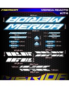adhesives, stickers, decals, stickers for Merida Reacto bikes, FREE SHIPPING