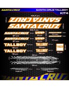 stickers, stickers, decals, stickers for Santa Cruz Tallboy bikes, FREE SHIPPING