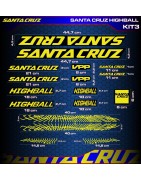 stickers, stickers, decals, stickers for Santa Cruz Highball bikes, FREE SHIPPING