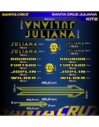 stickers, stickers, decals, stickers for Santa Cruz Juliana bikes, FREE SHIPPING