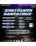 stickers, stickers, decals, stickers for Santa Cruz Heckler bikes, FREE SHIPPING