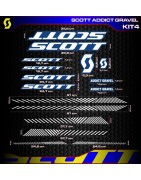 adhesives, stickers, decals, stickers for Scott Addict Gravel bikes, FREE SHIPPING