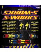 stickers, stickers, decals, stickers for S-WORKS Epic Hardtail bikes, FREE SHIPPING