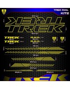 stickers, stickers, decals, stickers for Trek Rail bikes, FREE SHIPPING
