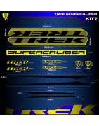 adhesives, stickers, decals, stickers for Trek SUPERCALIBER bikes, FREE SHIPPING