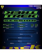 adhesives, stickers, decals, stickers for Trek Session bikes, FREE SHIPPING