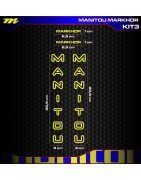 adhesives, stickers, decals, stickers for Manitou suspensions, FREE SHIPPING